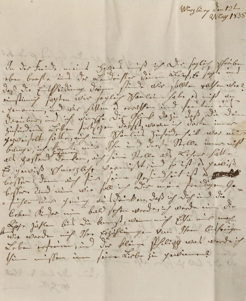 Große Abbildung Nr.1: 134-2121 Schönlein, Johann Lukas,: (Autographen)