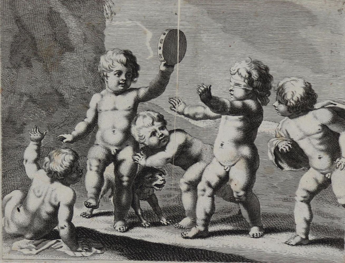 Große Abbildung Nr.1: 134-213 Kinderspiele.: (Alte Drucke, Handschriften und Theologie)