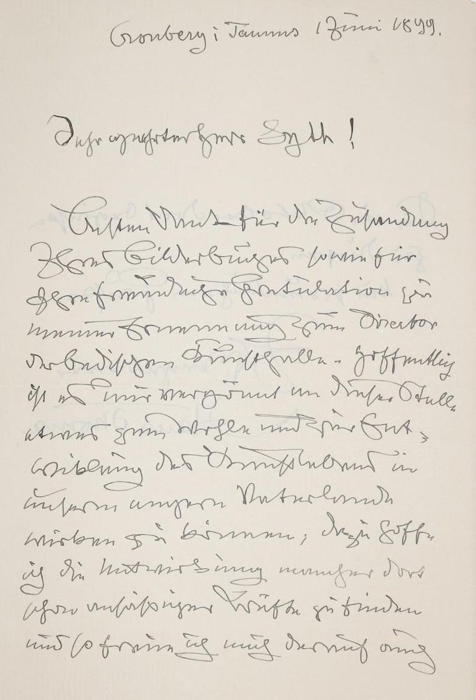 Große Abbildung Nr.1: 134-2134 Thoma, Hans,: (Autographen)