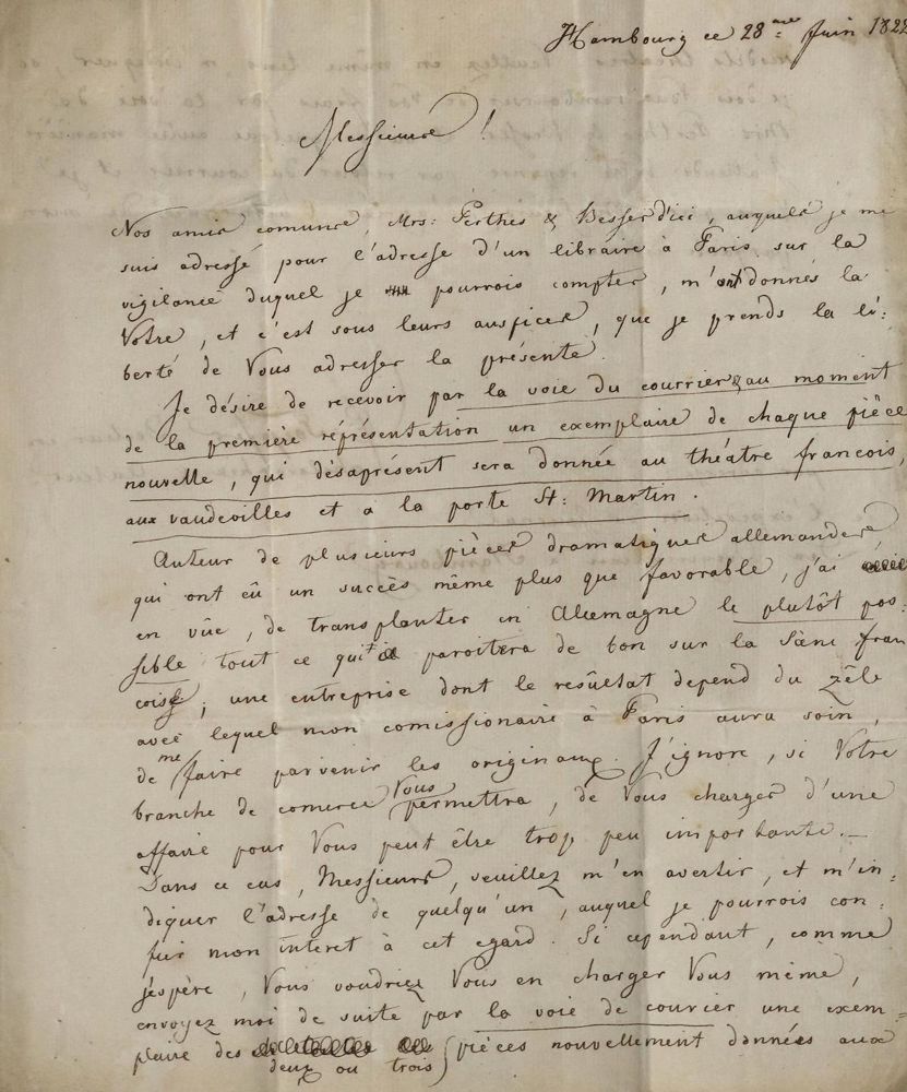 Große Abbildung Nr.1: 134-2135 Töpfer, Karl,: (Autographen)