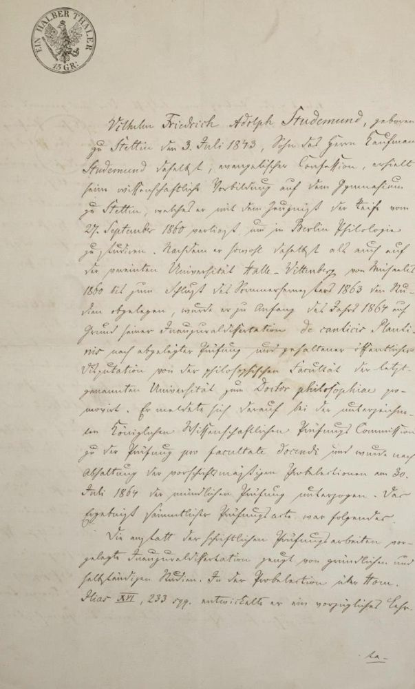 Große Abbildung Nr.1: 134-2136 Wilhelm I.,: (Autographen)