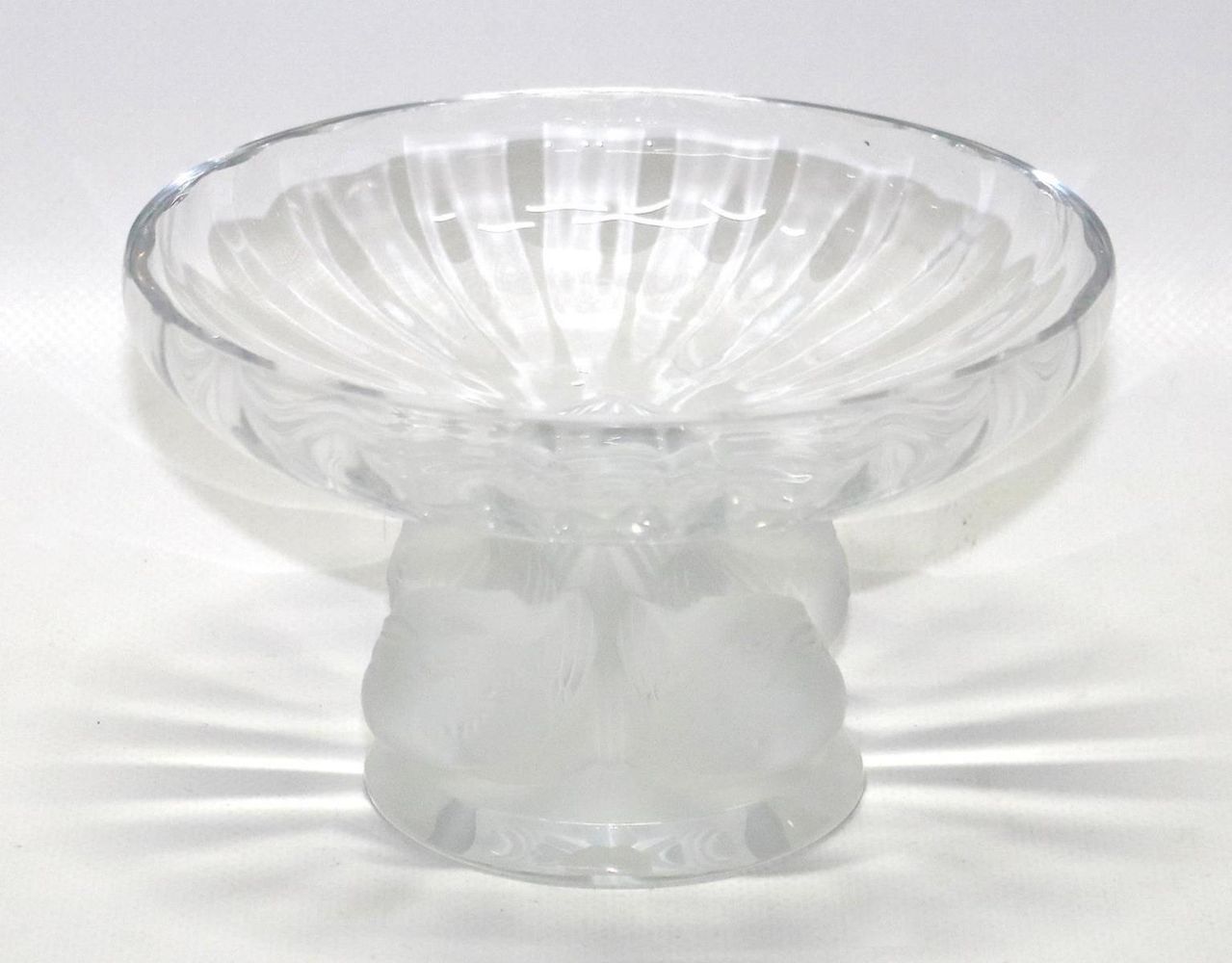 Große Abbildung Nr.1: 134-2158 Lalique Nogent Vogelschale.: (Varia, Glas)