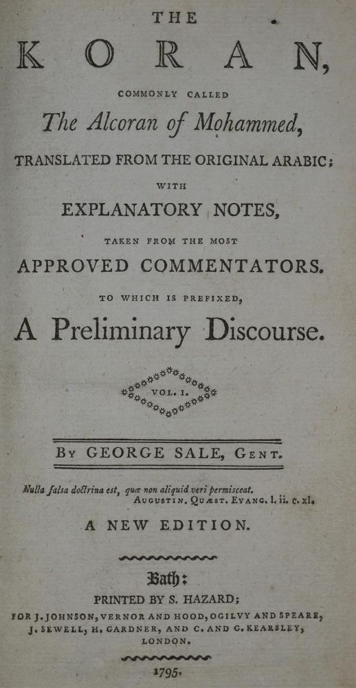 Große Abbildung Nr.1: 134-217 Koran.: (Alte Drucke, Handschriften und Theologie)