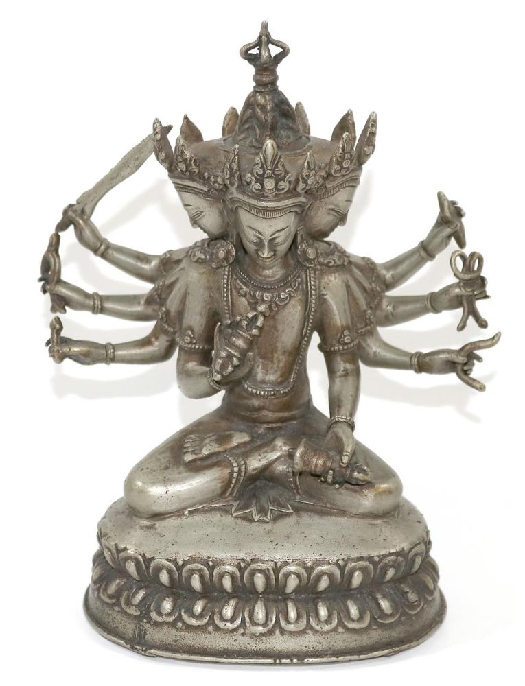 Große Abbildung Nr.1: 134-2233 Buddha Manjushri: (Asiatika)