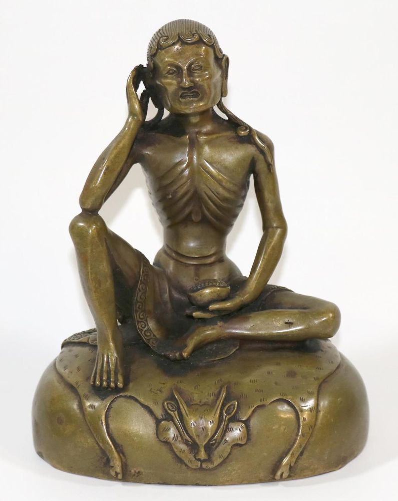 Große Abbildung Nr.1: 134-2234 Buddha Milarepa,: (Asiatika)