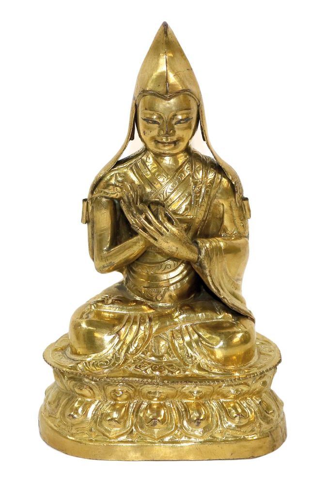 Große Abbildung Nr.1: 134-2250 Großer Abt Tsonghapa.: (Asiatika)
