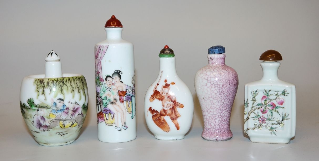 Große Abbildung Nr.10: 134-2279 Snuffbottle.: (Asiatika, Snuffbottles)