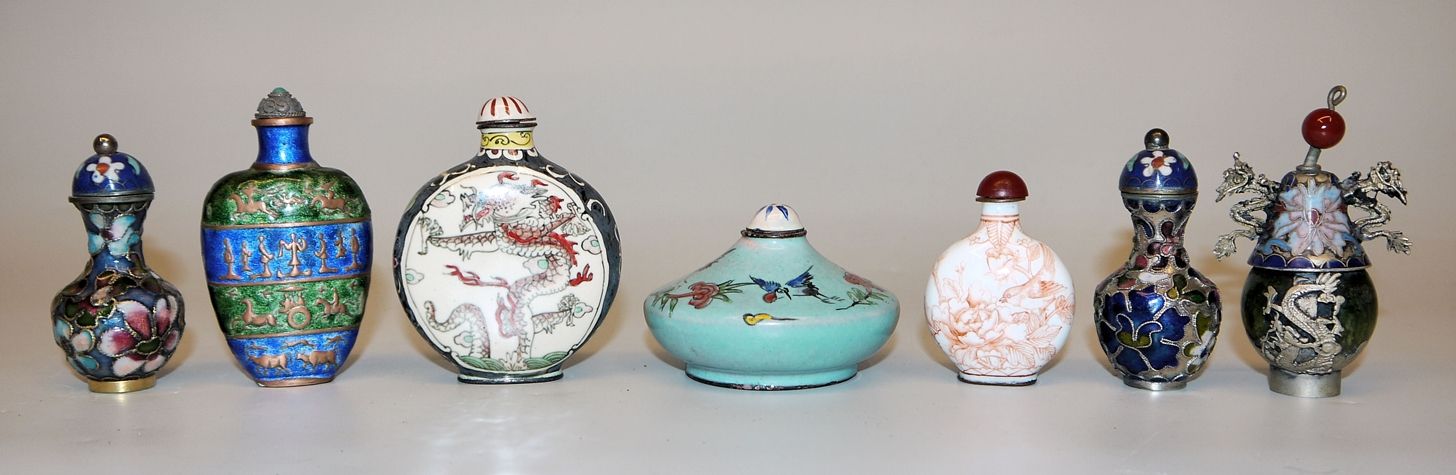 Große Abbildung Nr.11: 134-2279 Snuffbottle.: (Asiatika, Snuffbottles)