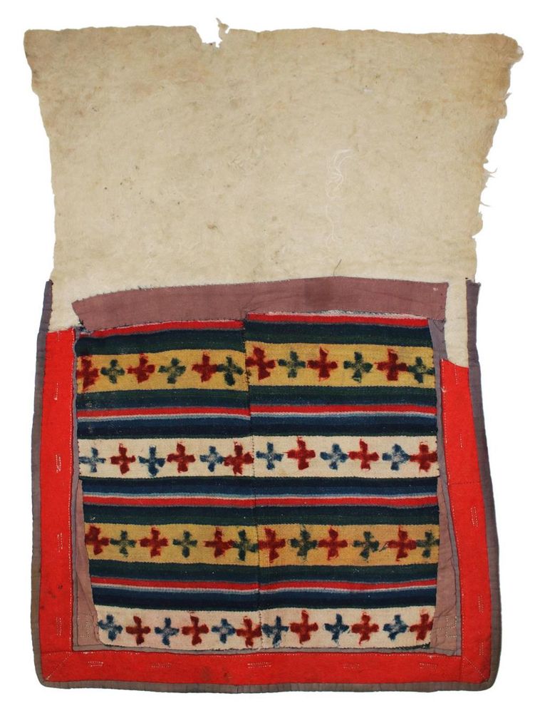 Große Abbildung Nr.1: 134-2298 Tibetische Filzdecke: (Asiatika)