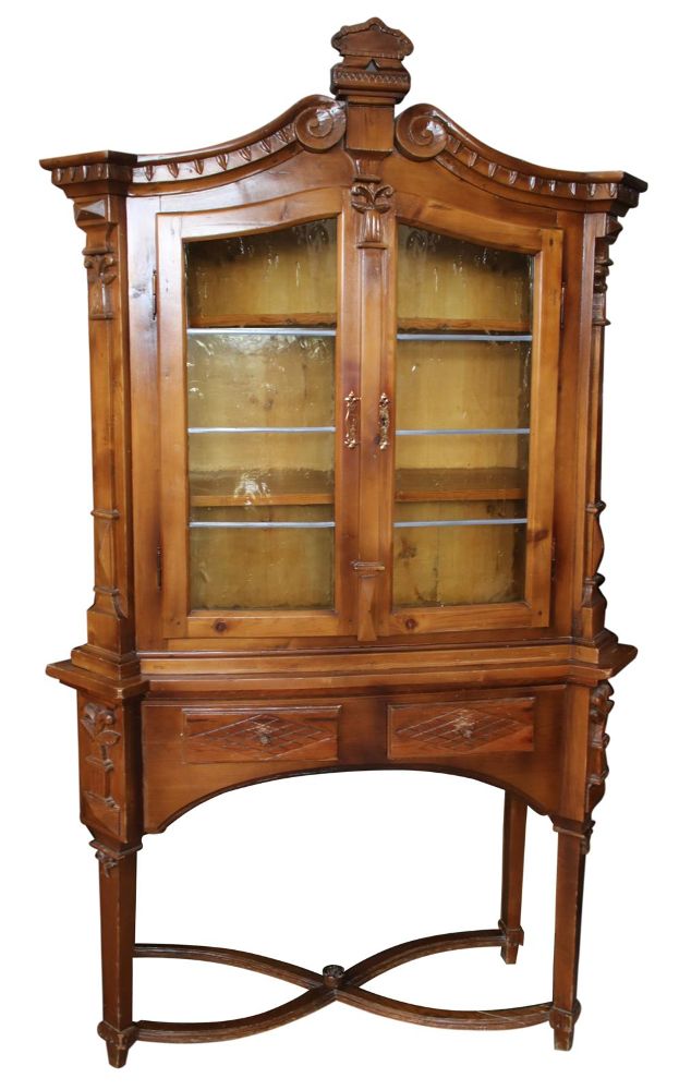Große Abbildung Nr.1: 134-2335 Glasvitrine,: (Möbel)
