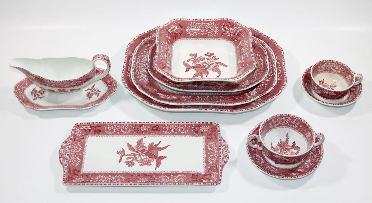 Große Abbildung Nr.1: 134-2394 Spode Pink Camilla.: (Porzellan u. Keramik)