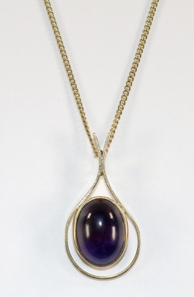 Große Abbildung Nr.1: 134-2402 Amethystanhänger: (Schmuck, Anhänger)