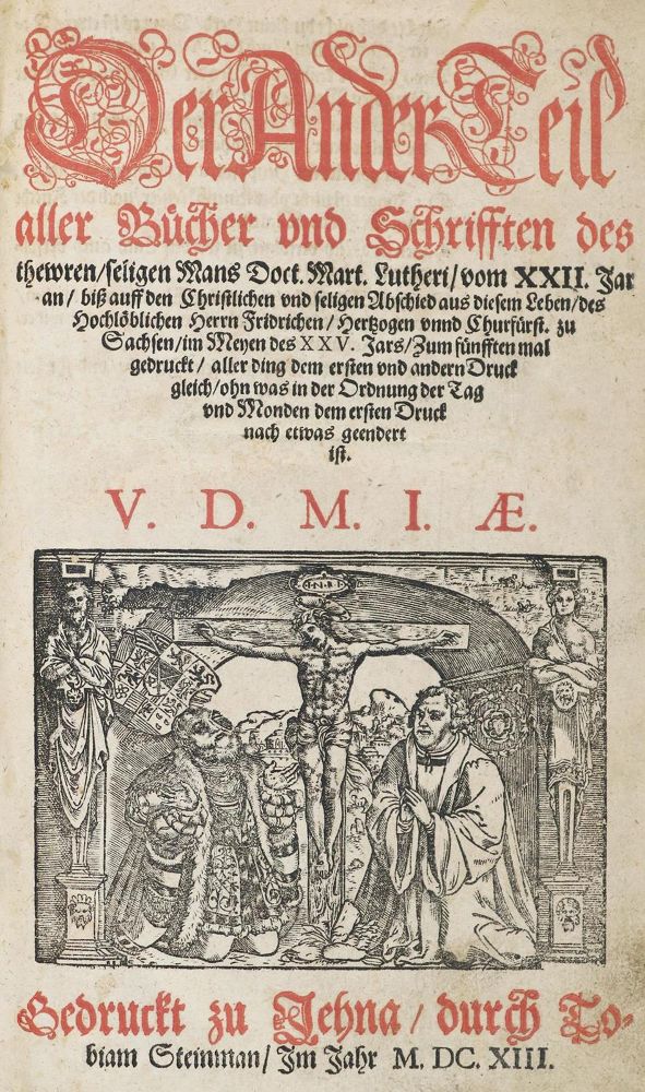 Große Abbildung Nr.1: 134-245 Luther,M.: (Alte Drucke, Handschriften und Theologie)