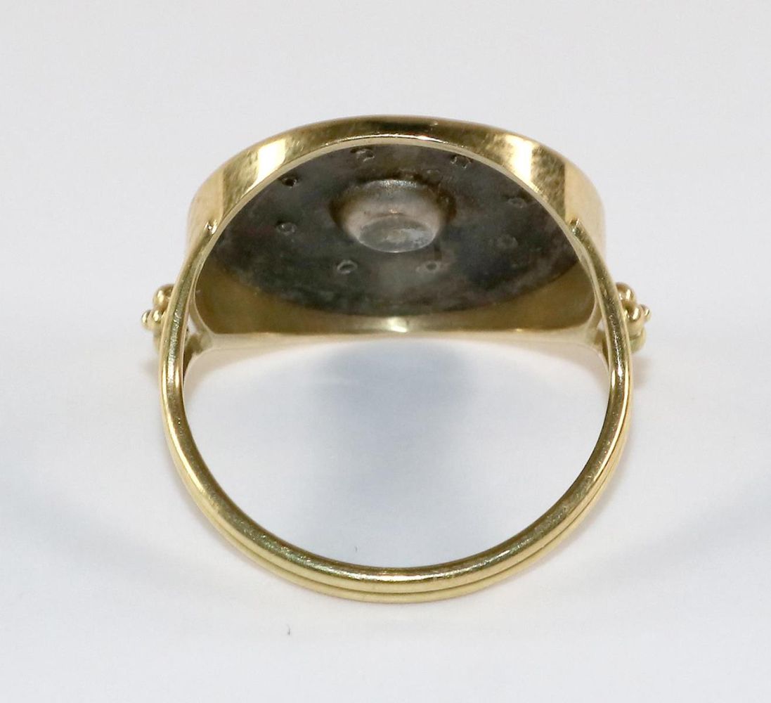 Große Abbildung Nr.3: 134-2452 Historischer Diamantring.: (Schmuck, Ringe)