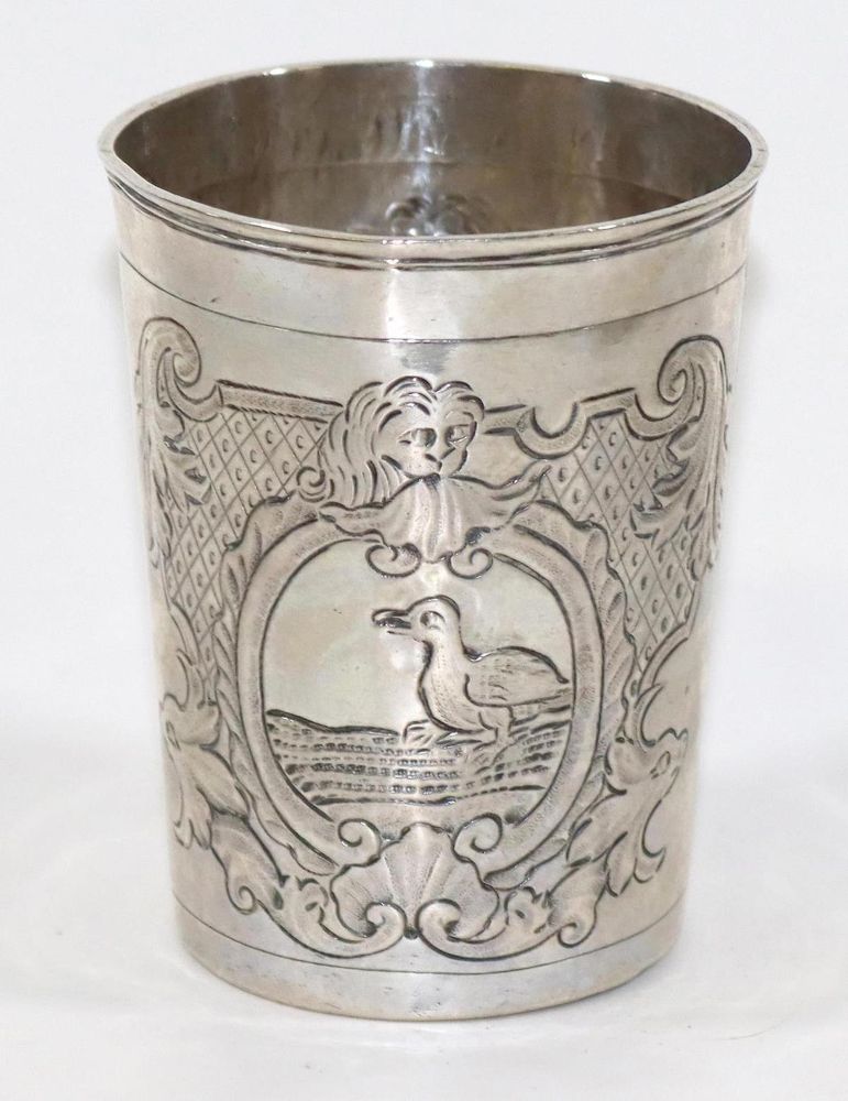 Große Abbildung Nr.3: 134-2464 Barockbecher.: (Silber, Russland)
