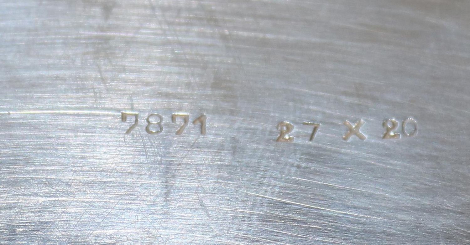 Große Abbildung Nr.3: 134-2473 Wilkens Bremen, Kernstück.: (Silber)
