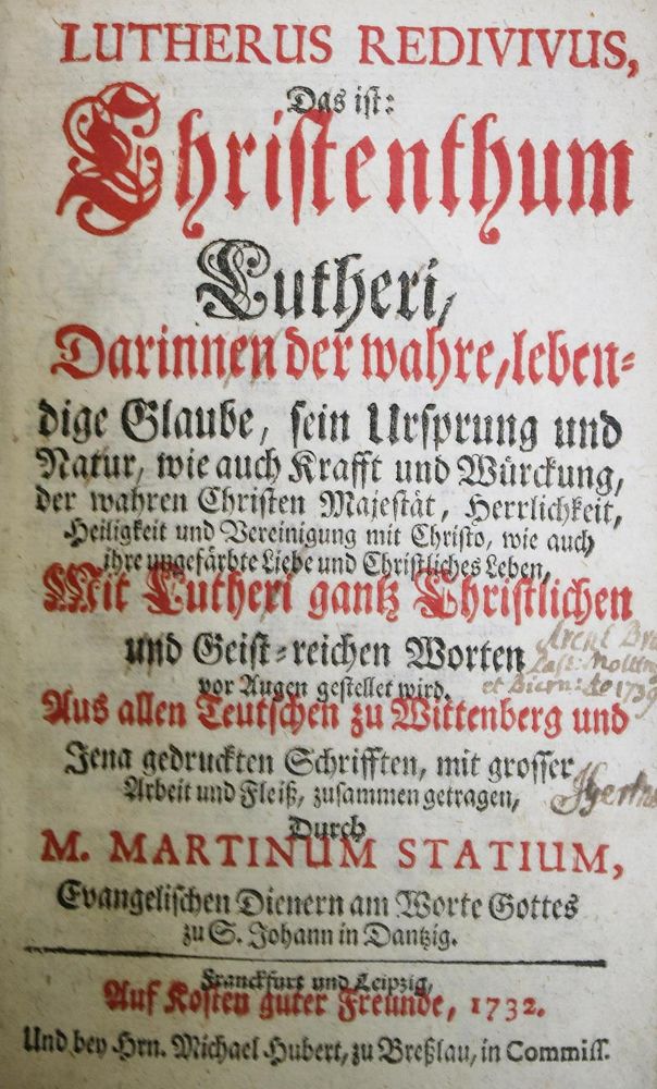 Große Abbildung Nr.1: 134-250 Statius,M.: (Luther)