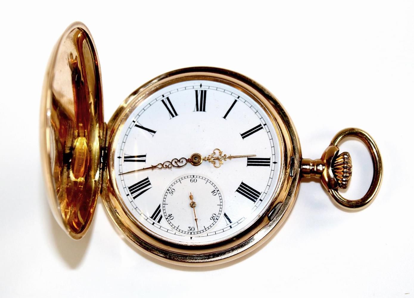 Große Abbildung Nr.1: 134-2524 Taschenuhr,: (Uhren)