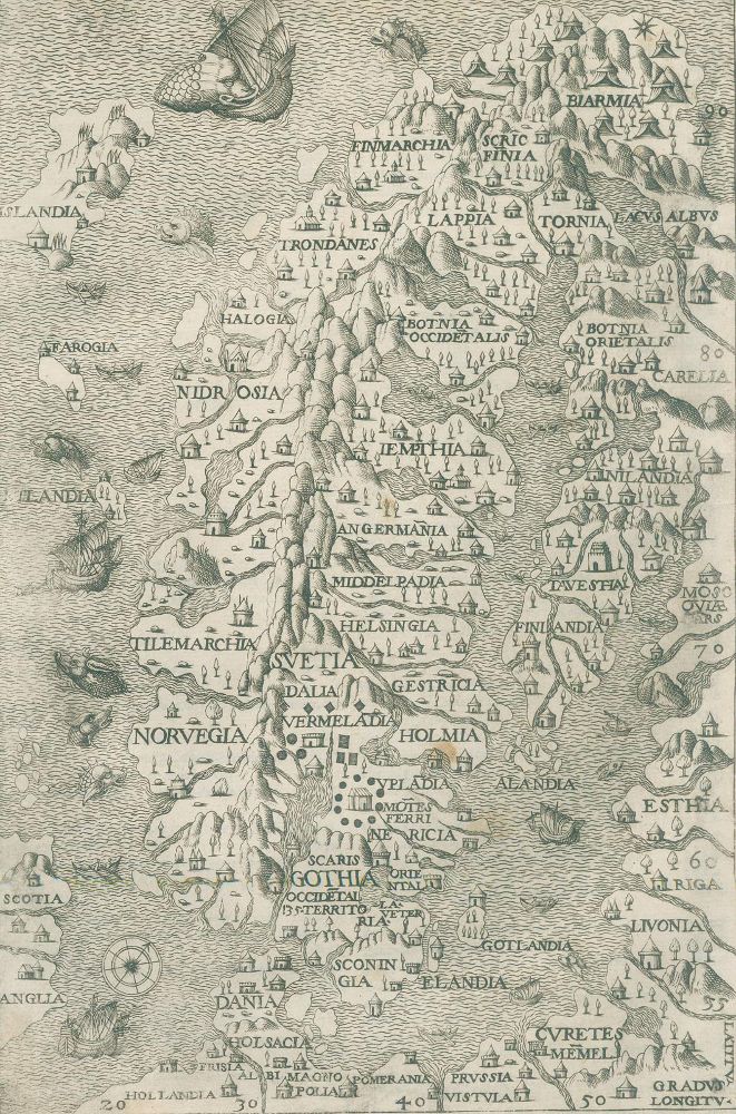 Große Abbildung Nr.2: 134-254 Magnus, Olaus.: (Alte Drucke, Handschriften und Theologie)