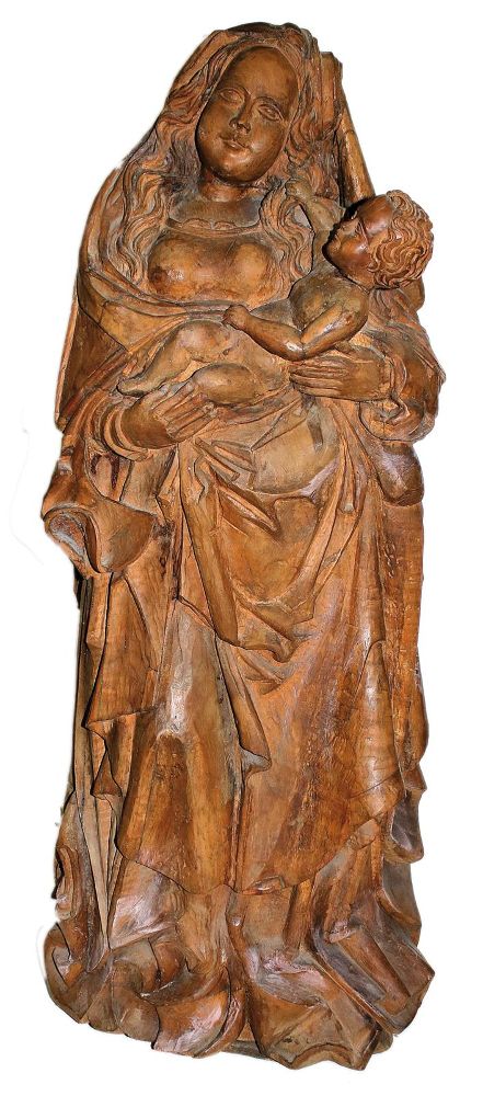 Große Abbildung Nr.1: 134-2569 Madonna: (Volkskunst, Religiöse Volkskunst)