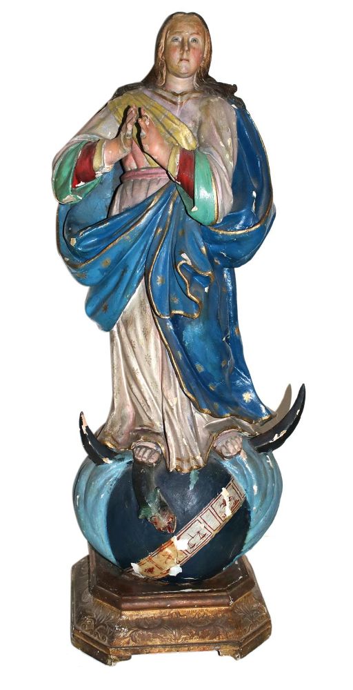 Große Abbildung Nr.1: 134-2571 Madonna.: (Volkskunst, Religiöse Volkskunst)