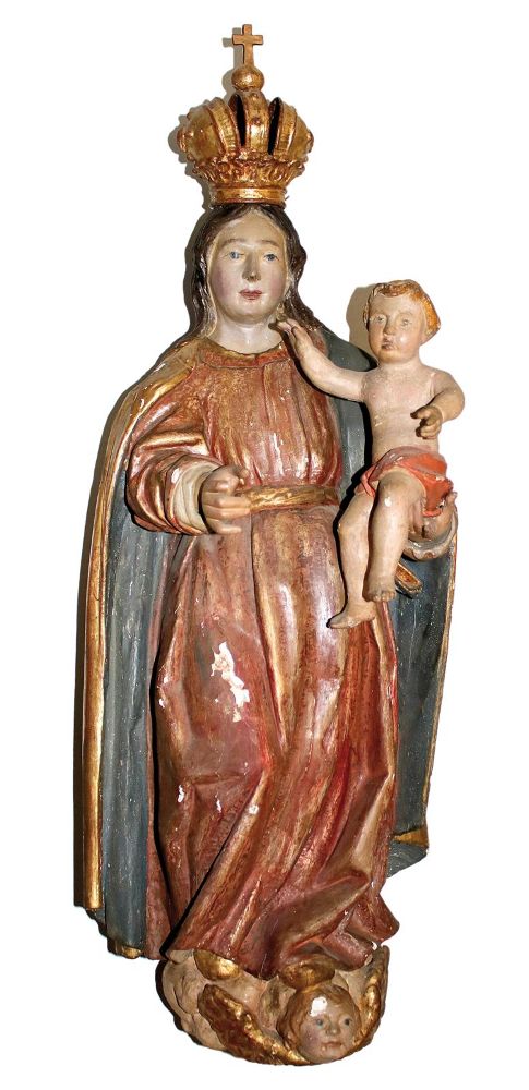 Große Abbildung Nr.1: 134-2573 Madonna: (Volkskunst, Religiöse Volkskunst)