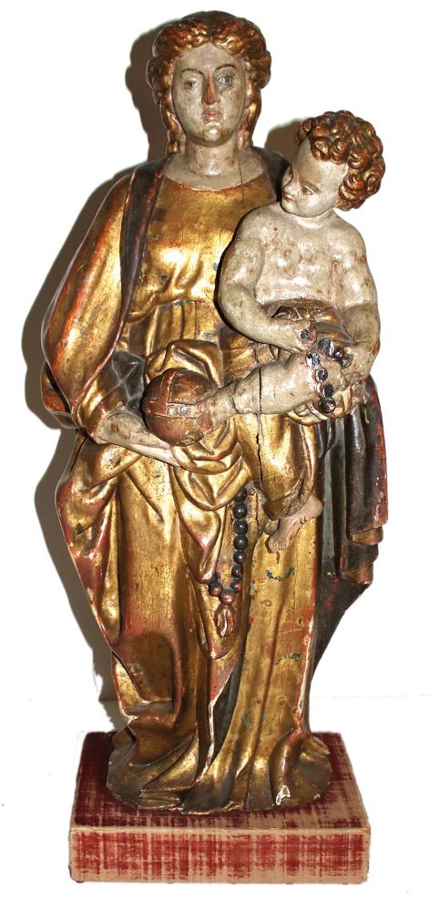 Große Abbildung Nr.1: 134-2574 Madonna.: (Volkskunst, Religiöse Volkskunst)