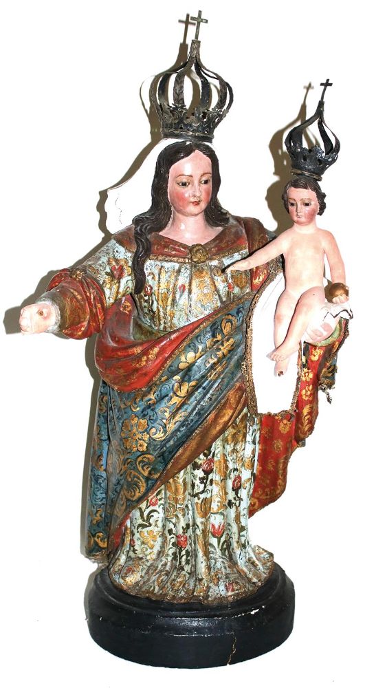 Große Abbildung Nr.1: 134-2576 Maria: (Volkskunst, Religiöse Volkskunst)