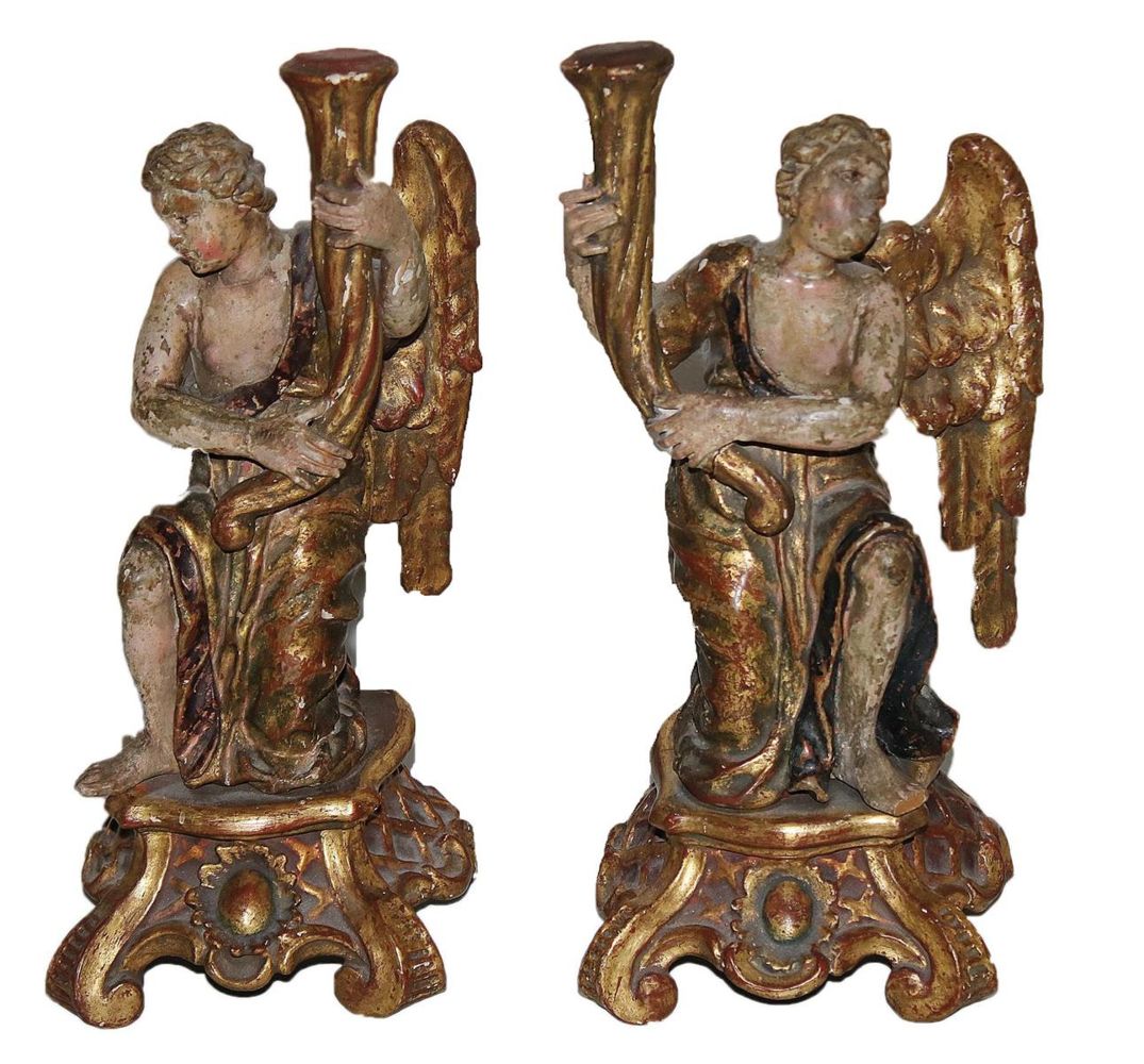 Große Abbildung Nr.1: 134-2591 Zwei: (Volkskunst, Religiöse Volkskunst)