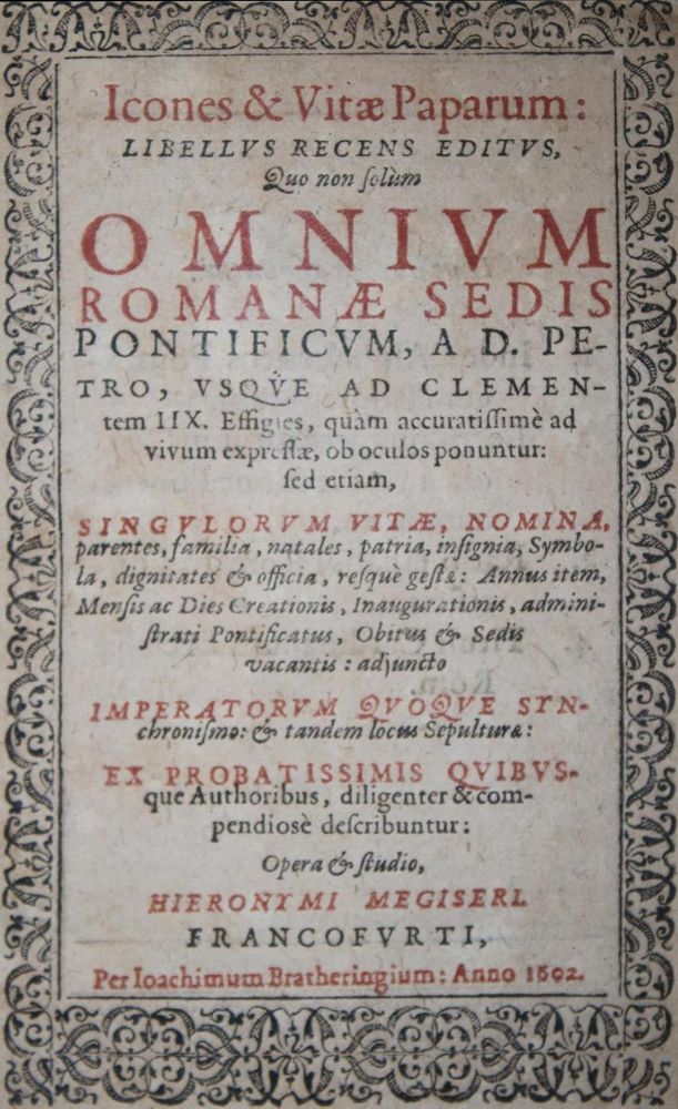 Große Abbildung Nr.1: 134-261 Megiser,H.: (Alte Drucke, Handschriften und Theologie)