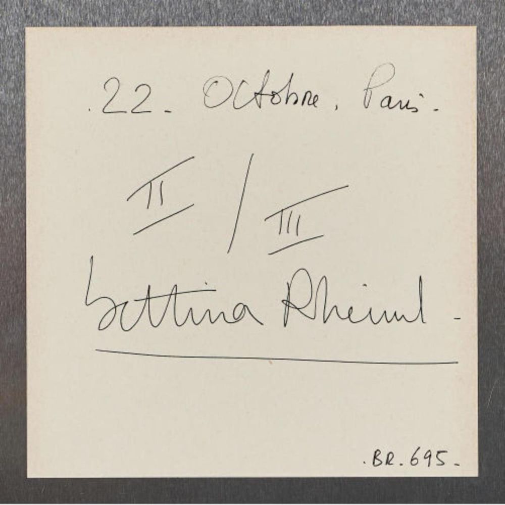 Große Abbildung Nr.2: 134-2649 Rheims, Bettina: (Photographie)