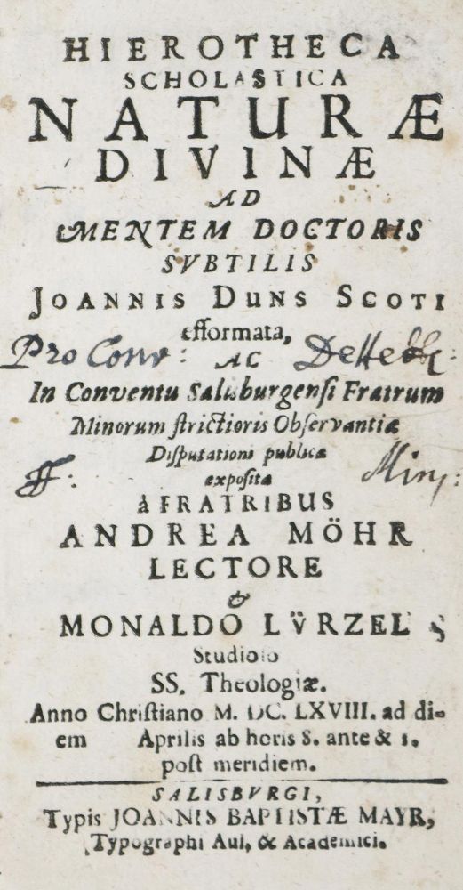 Große Abbildung Nr.1: 134-267 Möhr,A. u. M.Lürzel.: (Alte Drucke, Handschriften und Theologie)