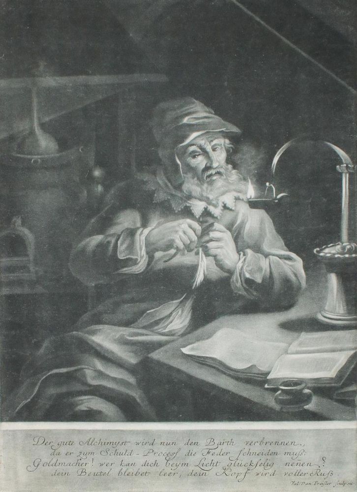 Große Abbildung Nr.1: 134-2690 Alchemist.: (Varia, Berufe)