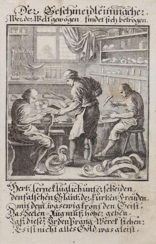 Große Abbildung Nr.1: 134-2695 Juwelier.: (Varia, Berufe)