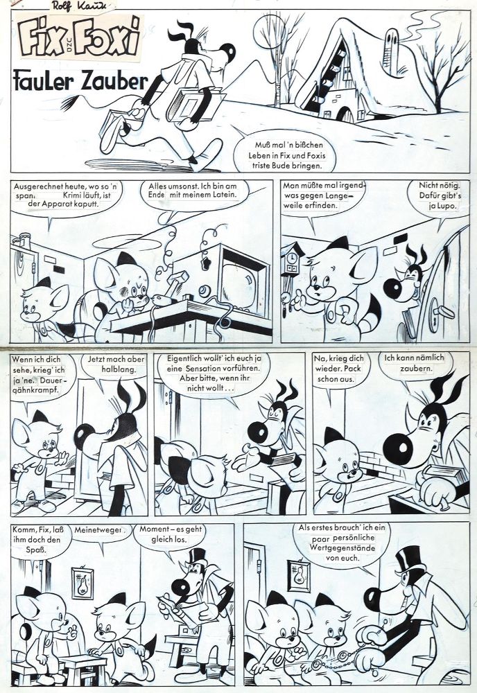Große Abbildung Nr.1: 134-2716 Perego, Giuseppe: (Varia, Comic, Fix und Foxi)