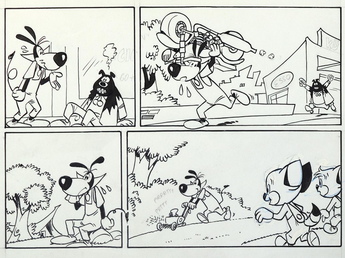 Große Abbildung Nr.2: 134-2722 Perego, Giuseppe: (Varia, Comic, Fix und Foxi)