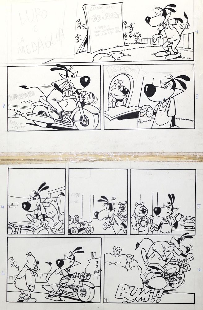 Große Abbildung Nr.3: 134-2722 Perego, Giuseppe: (Varia, Comic, Fix und Foxi)