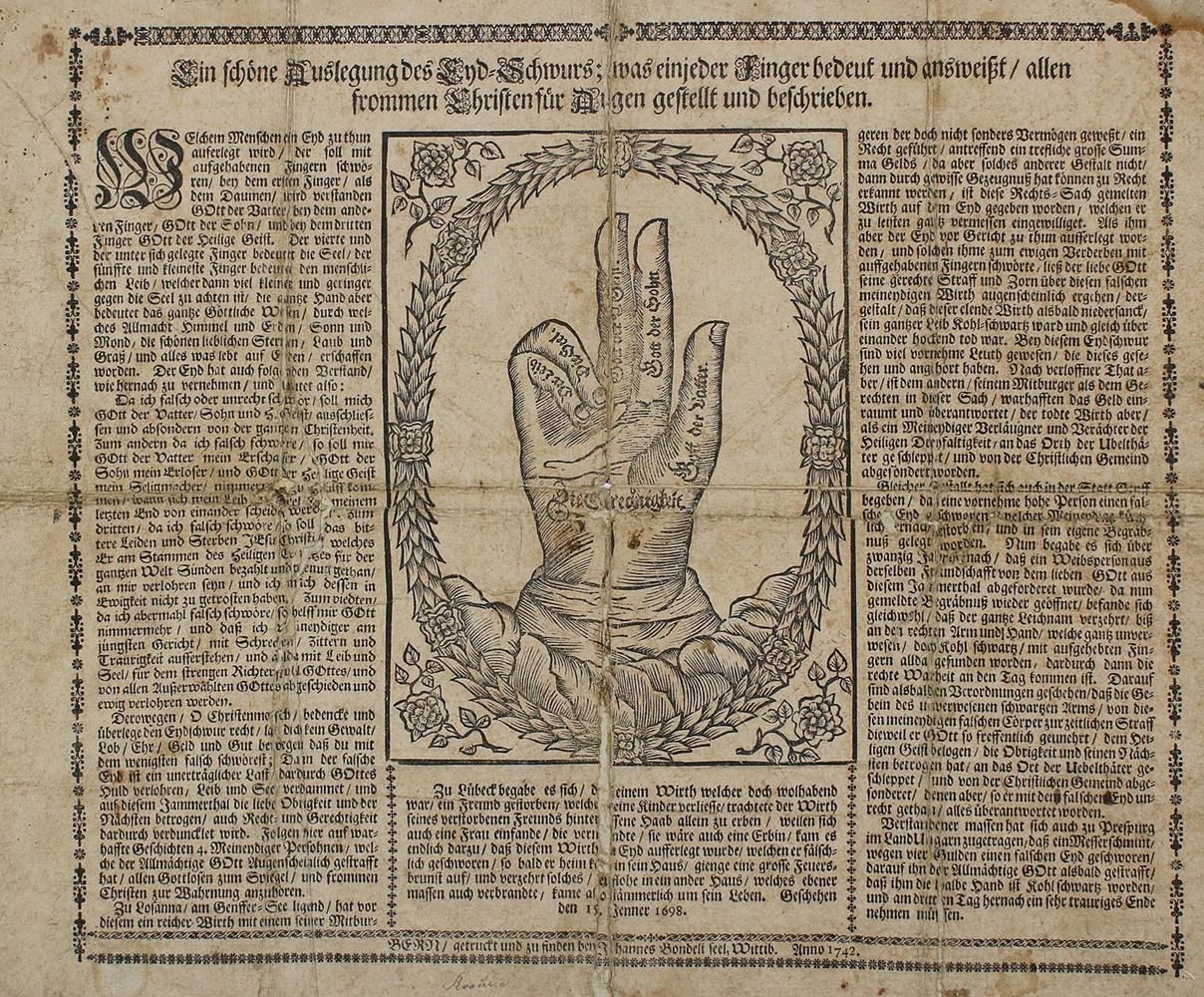 Große Abbildung Nr.1: 134-2729 Eidschwur.: (Varia)