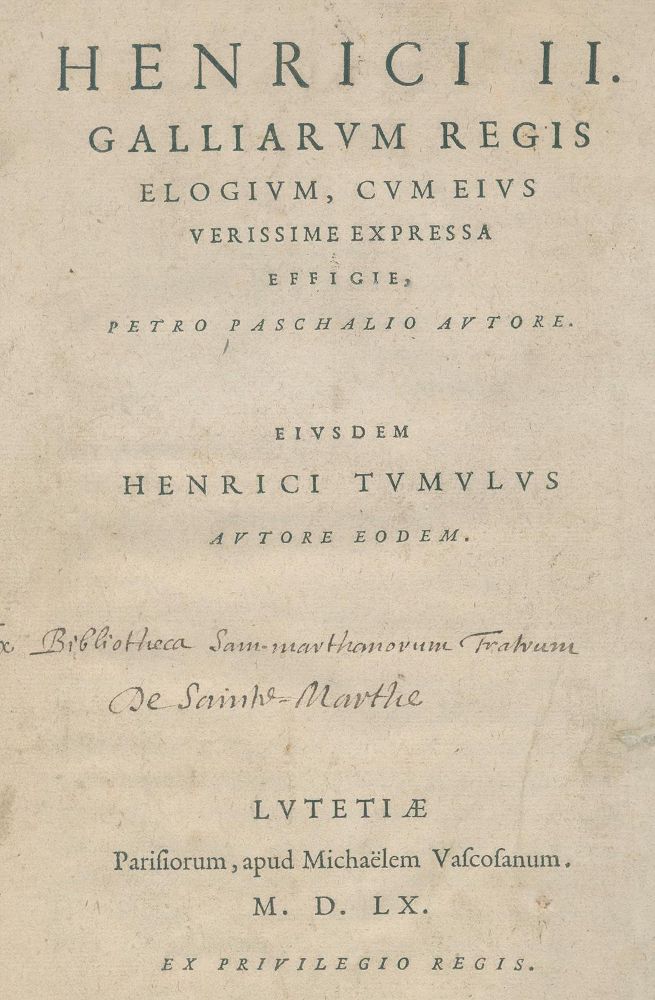 Große Abbildung Nr.1: 134-278 Paschal, Pierre de: (Alte Drucke, Handschriften und Theologie)