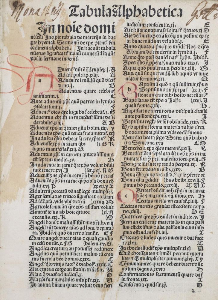 Große Abbildung Nr.2: 134-281 Pelbartus, de Temeswar.: (Alte Drucke, Handschriften und Theologie)