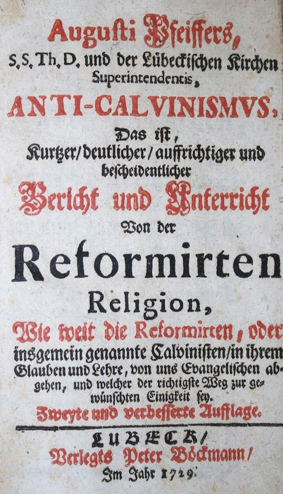 Große Abbildung Nr.1: 134-283 Pfeiffer,A.: (Alte Drucke, Handschriften und Theologie)