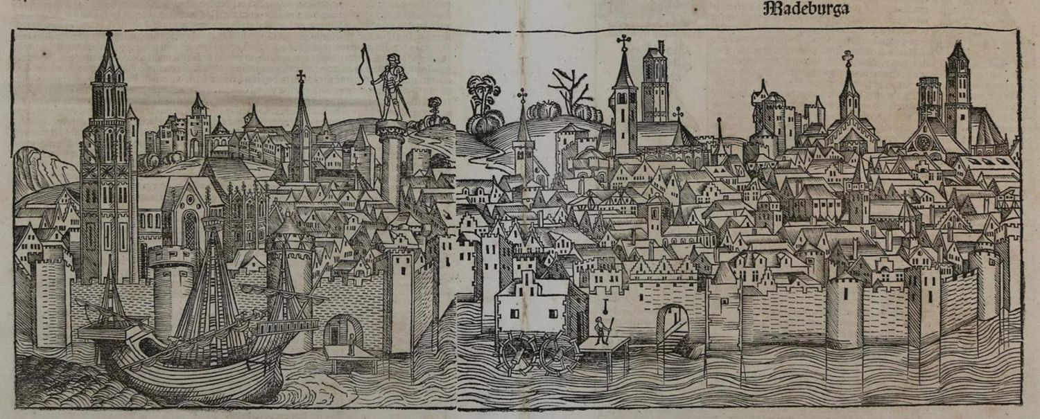 Große Abbildung Nr.1: 134-2861 Magdeburg.: (Deutschland)