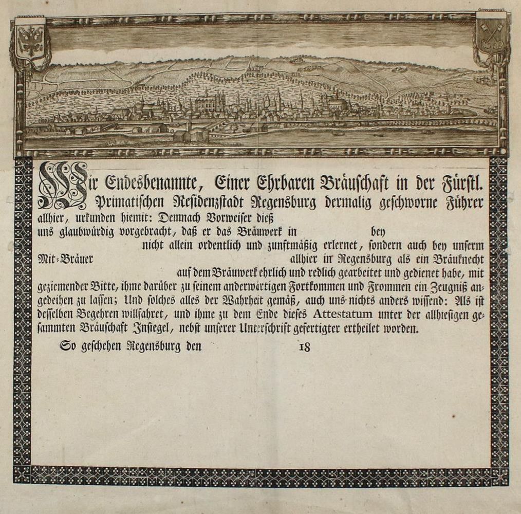 Große Abbildung Nr.1: 134-2875 Regensburg.: (Deutschland)