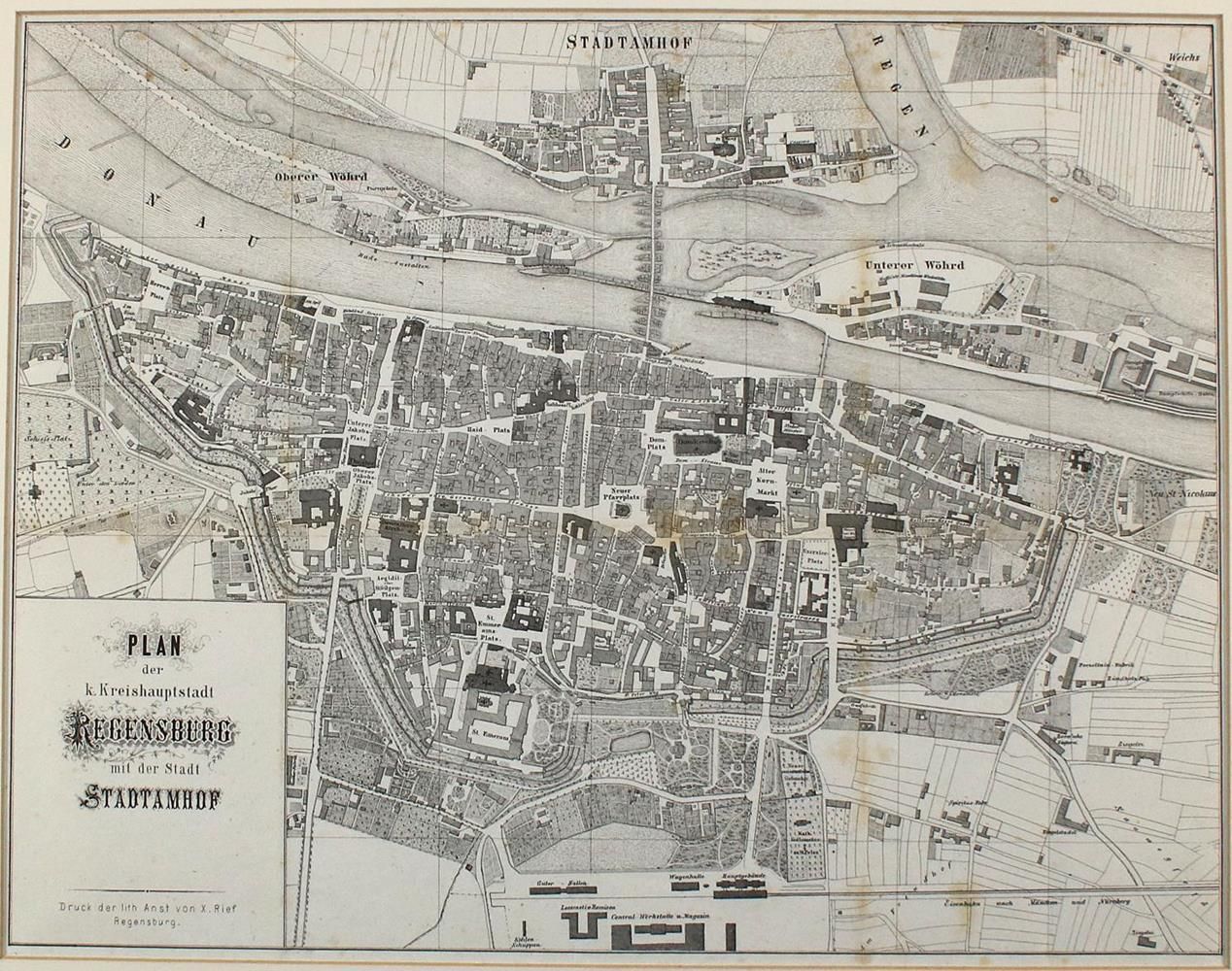 Große Abbildung Nr.1: 134-2877 Regensburg.: (Deutschland)