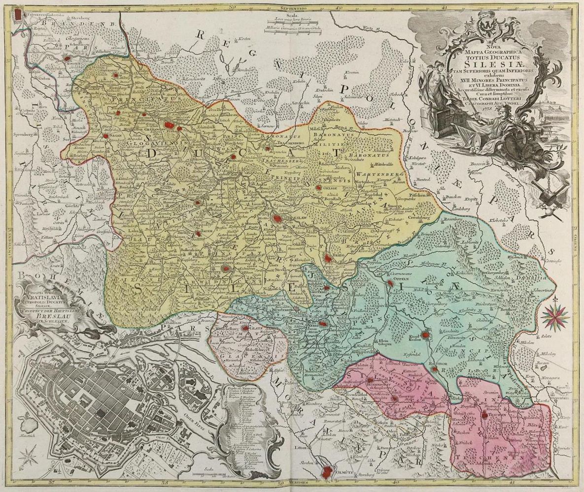 Große Abbildung Nr.1: 134-2890 Schlesien.: (Deutschland)