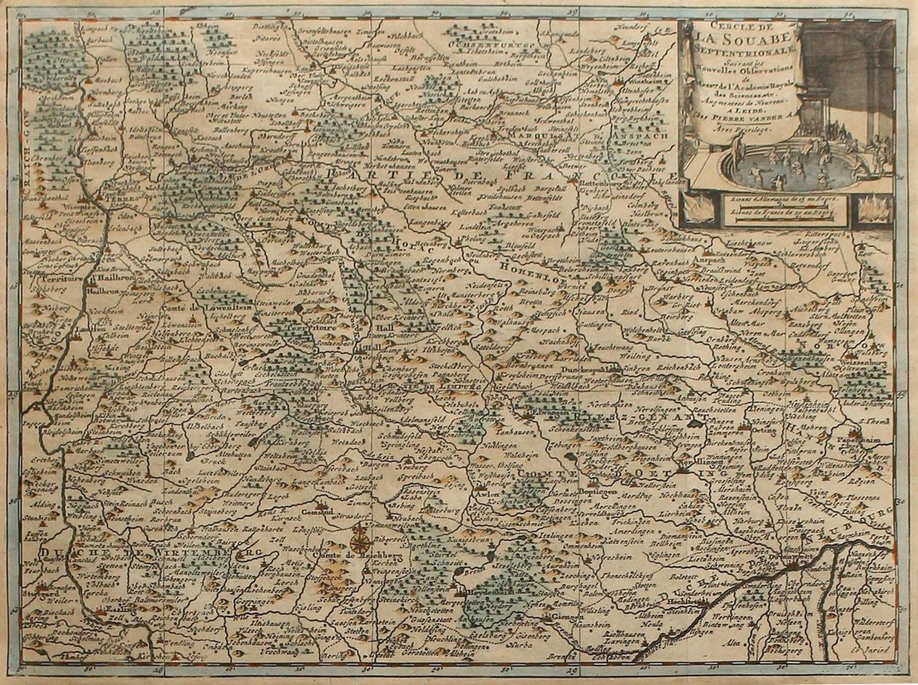Große Abbildung Nr.1: 134-2891 Schwaben.: (Deutschland)