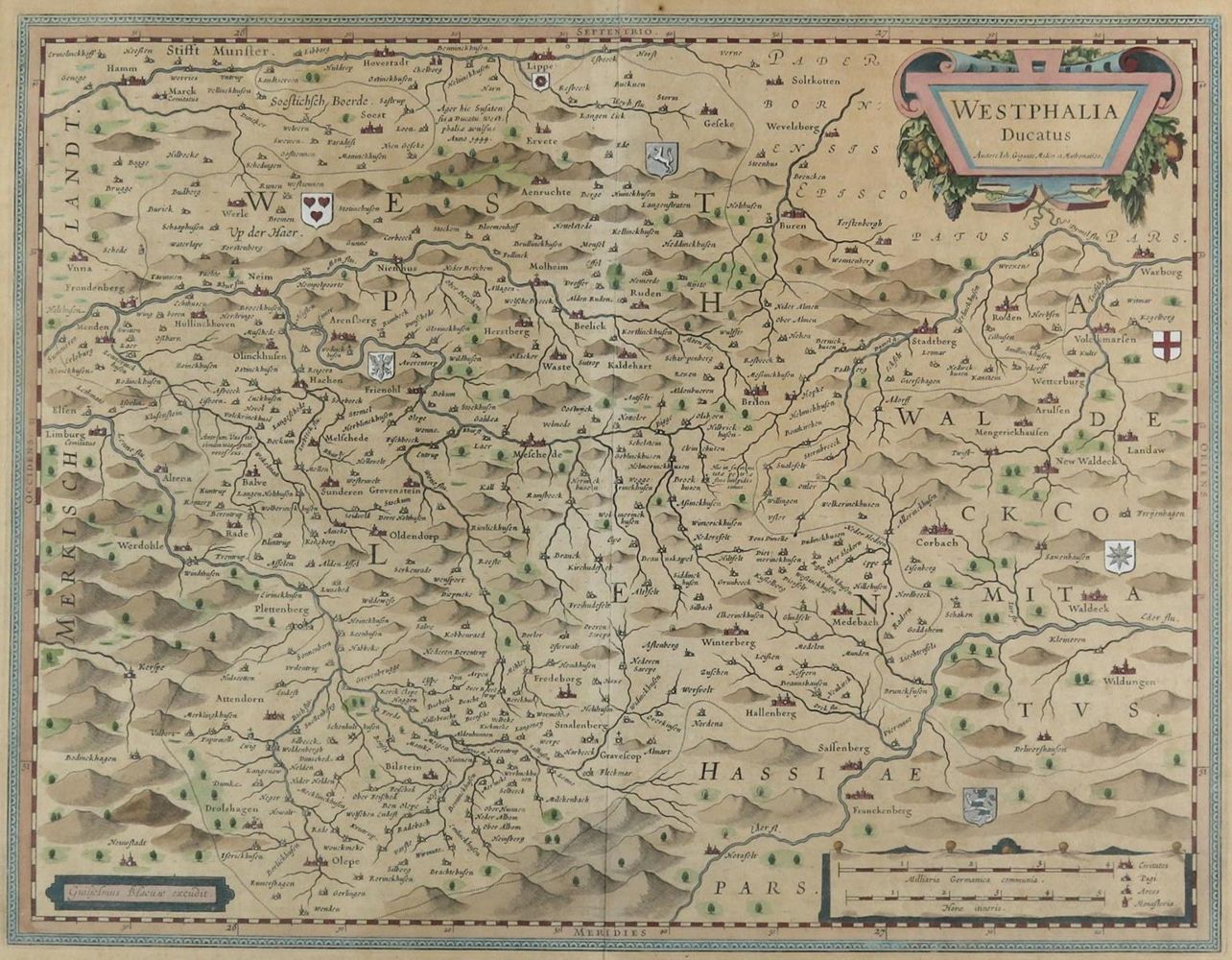 Große Abbildung Nr.1: 134-2901 Westfalen.: (Deutschland)