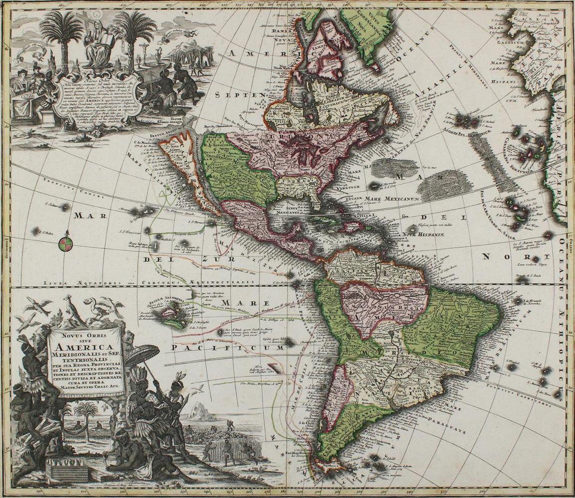 Große Abbildung Nr.1: 134-2913 Amerika.: (Ausland, Amerika)