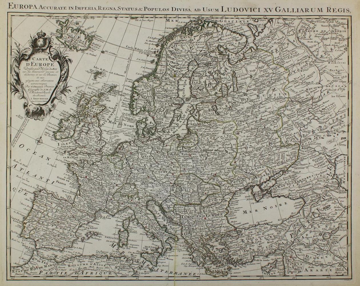 Große Abbildung Nr.1: 134-2940 Europa.: (Ausland, Europa)