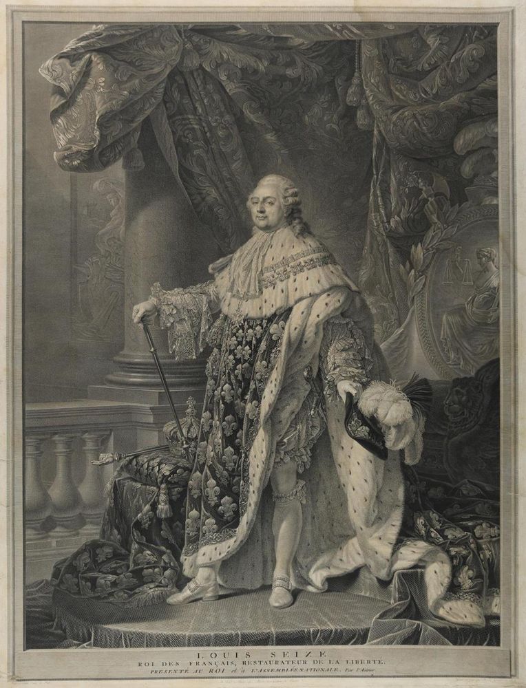Große Abbildung Nr.1: 134-2962 Ludwig XVI.: (Ausland, Frankreich, Portrait)